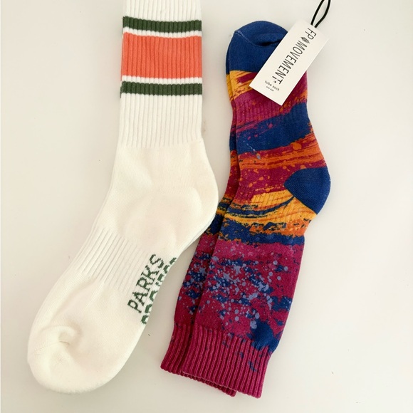 Parks Project Accessories - 2 Pairs of FP Movement & Parks Project Tube Socks